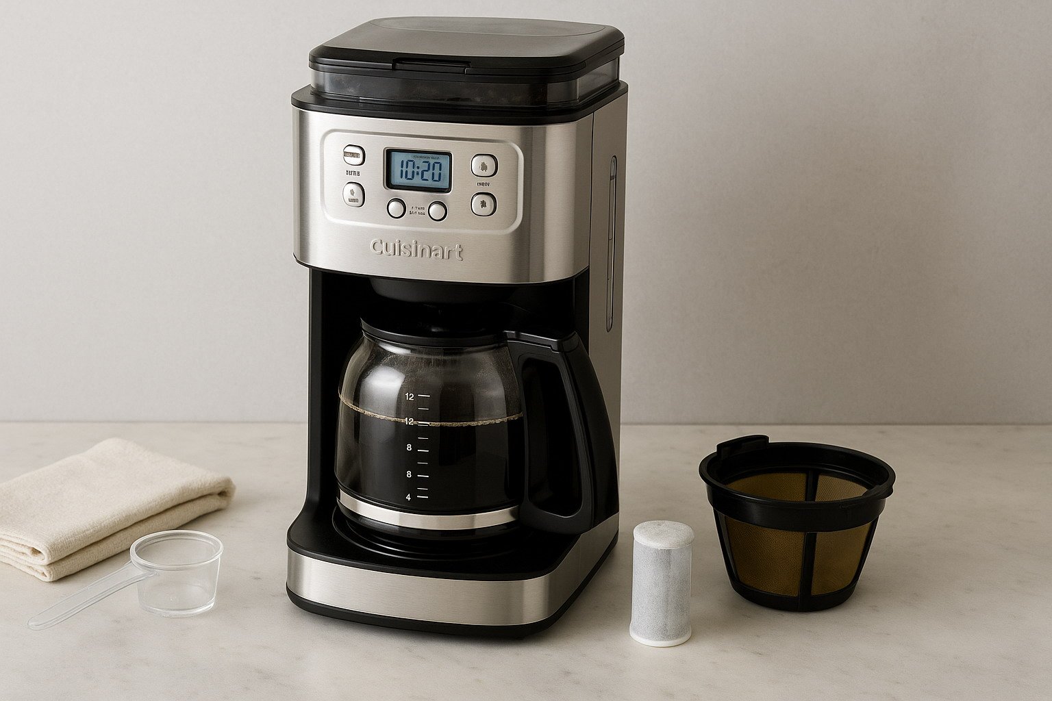 Cuisinart Automatic Grind & Brew 12-Cup Coffee Maker Manual